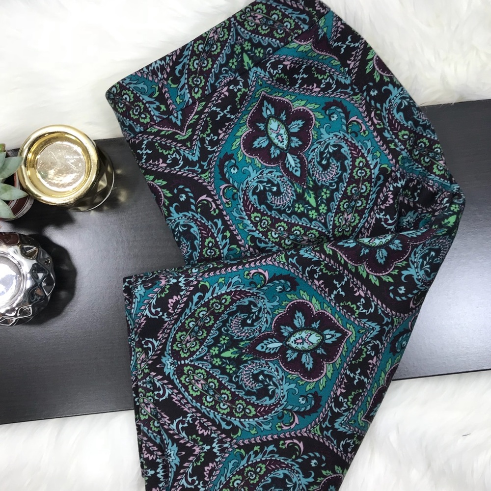 Talbots Paisley Pencil Skirt #298